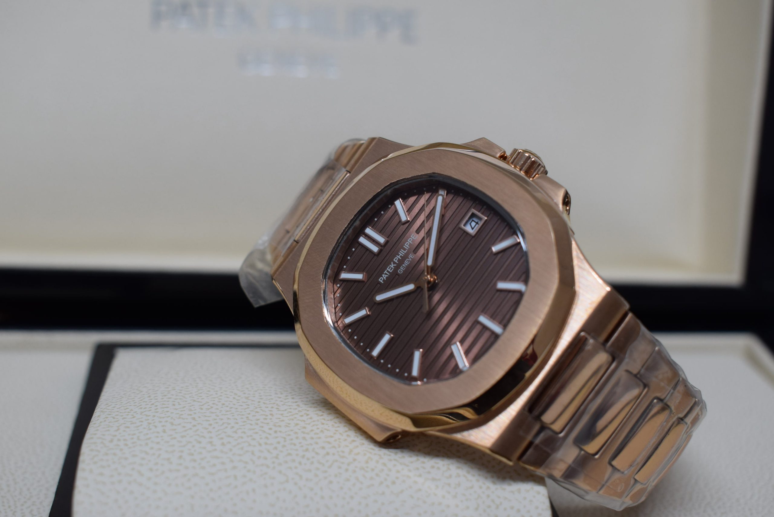Patek Philippe replica nautilus 5711R rose gold - immagine 5