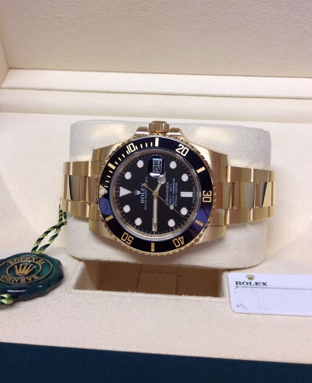 Rolex replica submariner 116618LN black dial - immagine 4