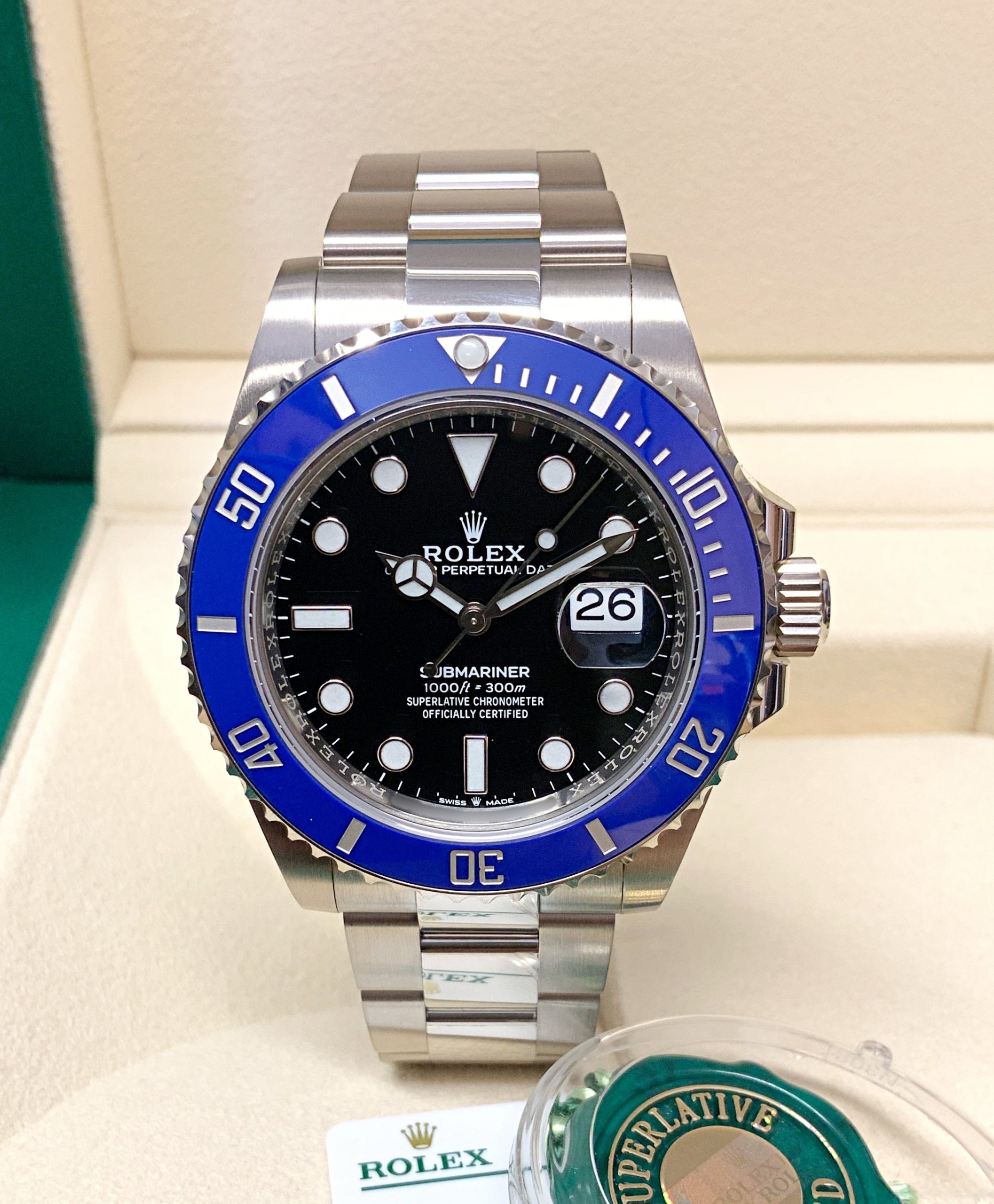 Rolex replica submariner blue 126619LB