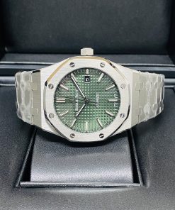 Audemars Piguet replica royal oak 15510ST green dial 3120 clone movement
