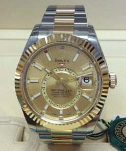 Rolex replica Sky-Dweller 326933 Bi-Colour