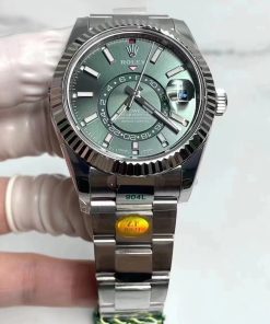 Rolex replica Sky-Dweller 336934 green dial