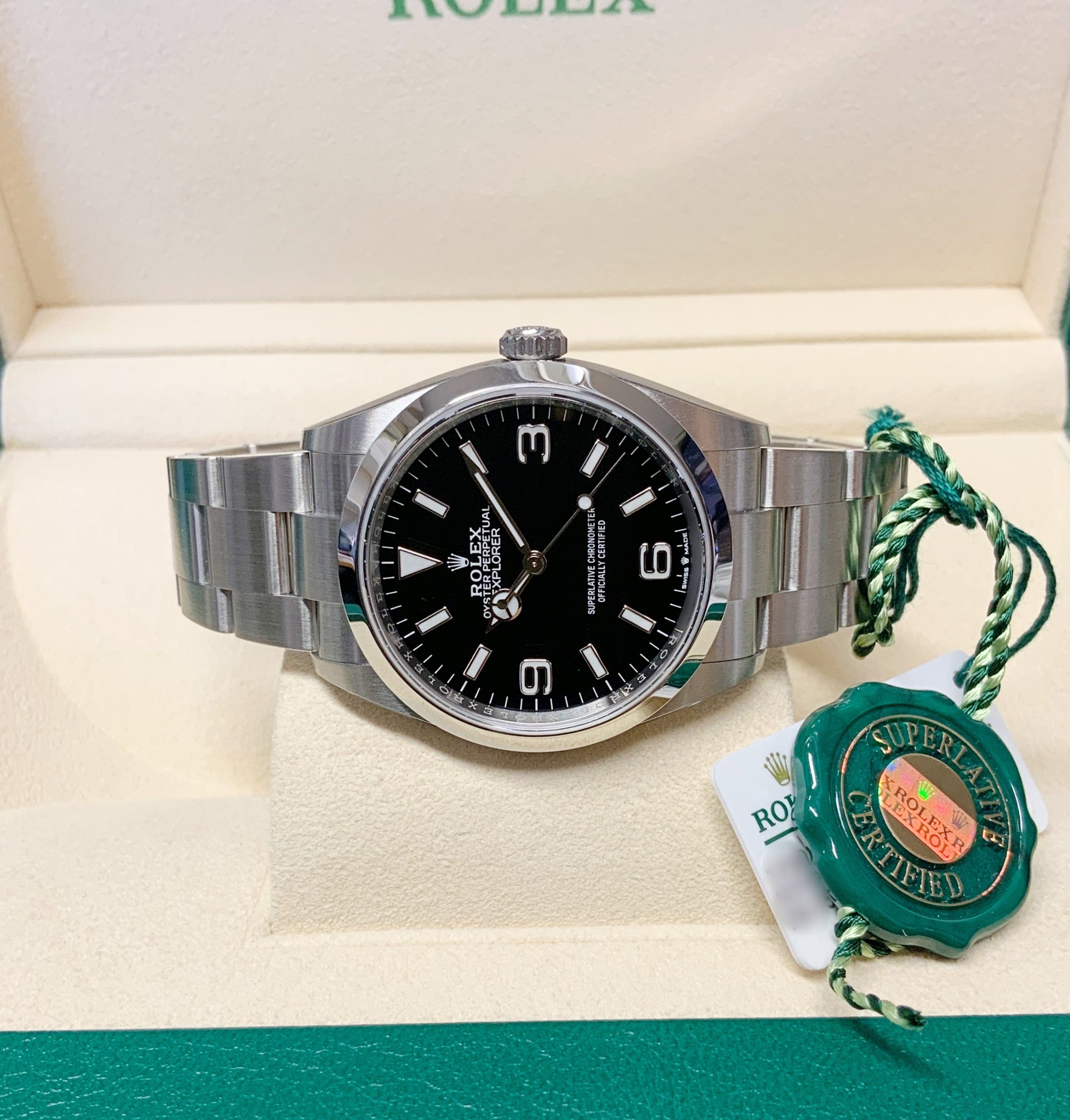 Rolex replica explorer I 36mm 1242701 black dial - immagine 5