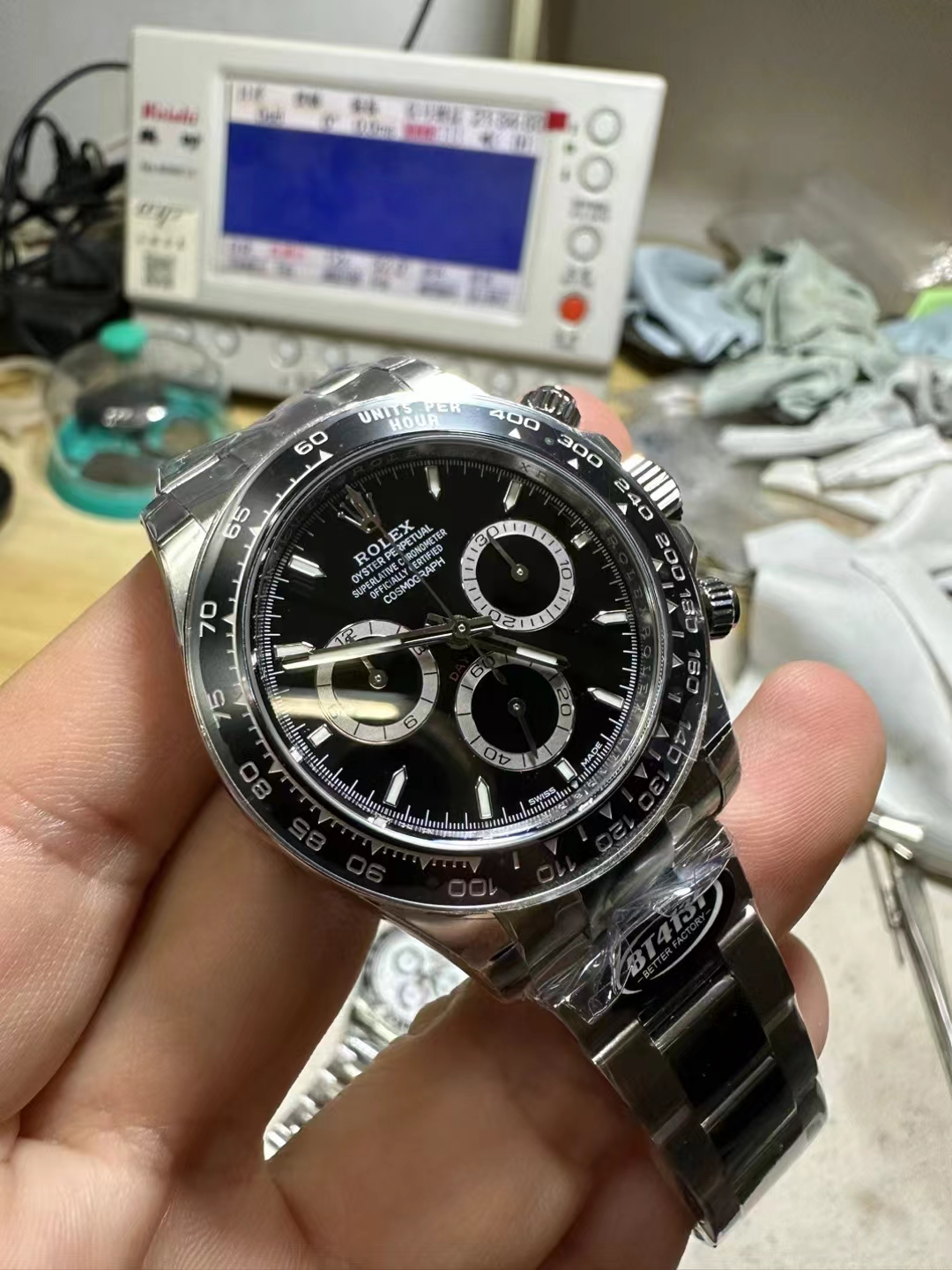 Rolex replica Daytona 126500LN black dial - immagine 3