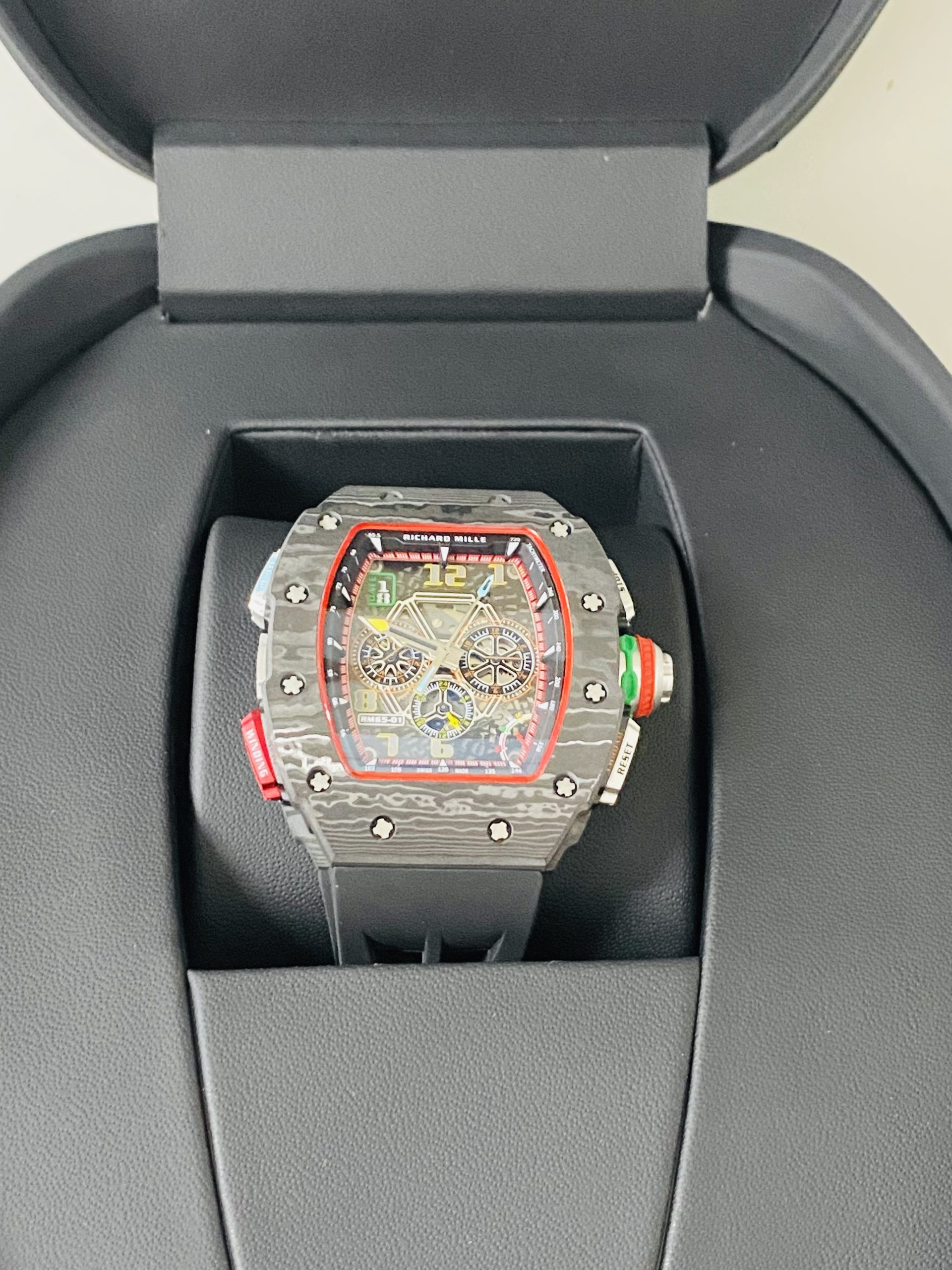 Richard Mille replica RM65-01 carbon chronograph - immagine 3