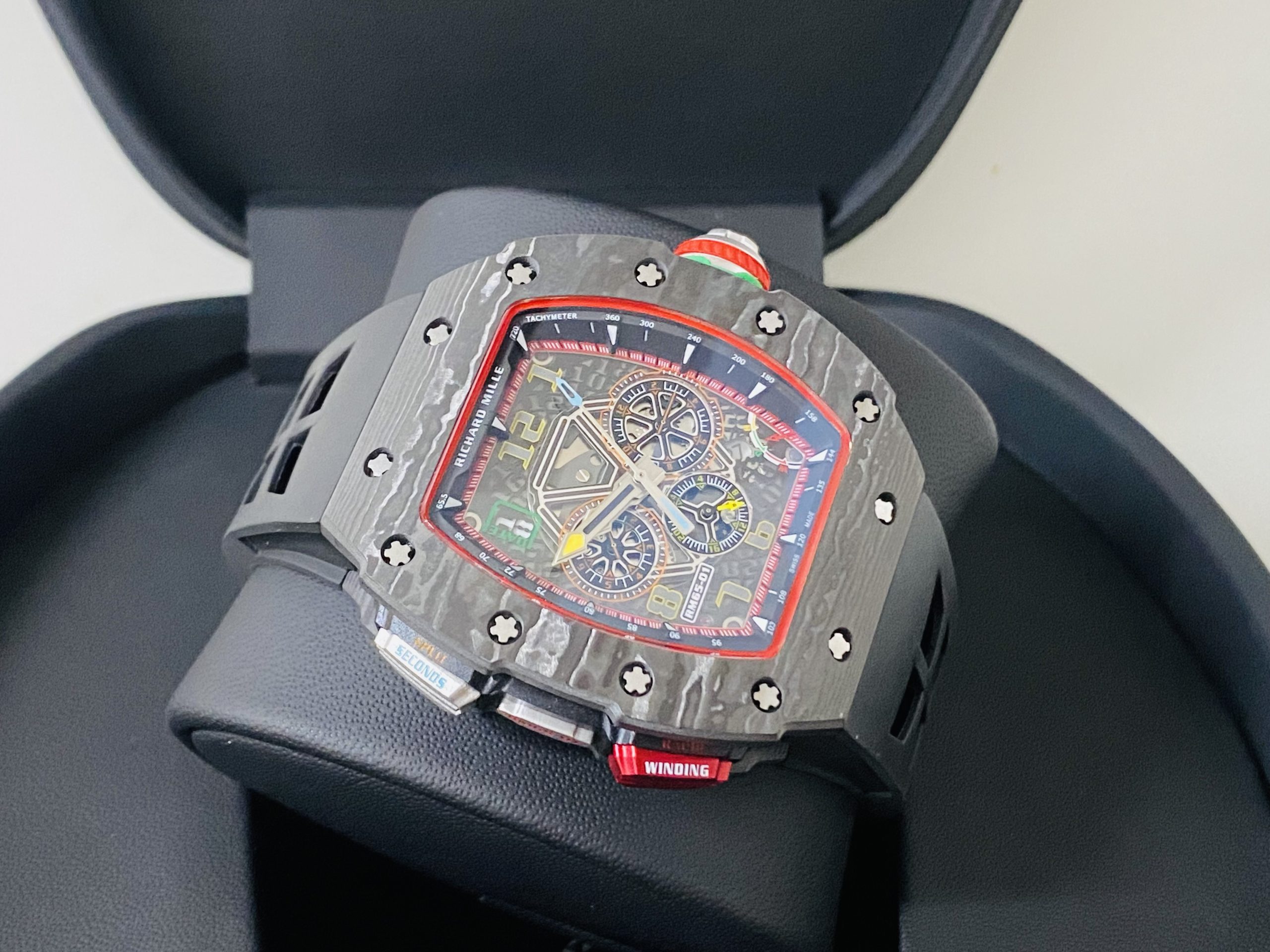 Richard Mille replica RM65-01 carbon chronograph - immagine 5