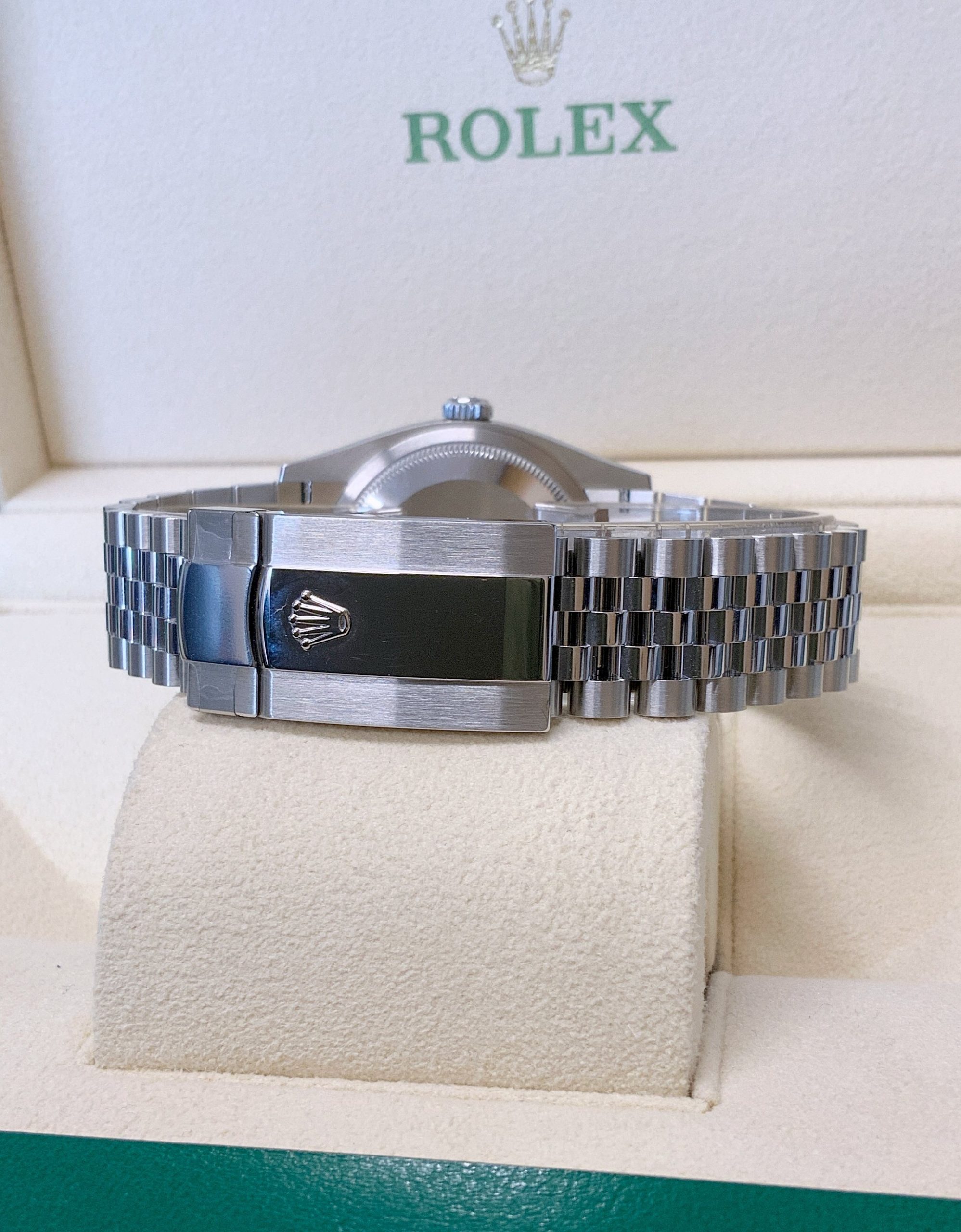 Rolex replica Datejust 36mm 126234 green Palm Motif - immagine 4