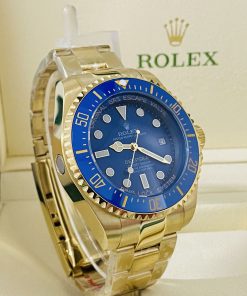 Rolex replica deepsea oro giallo blue dial ref. 136668LB