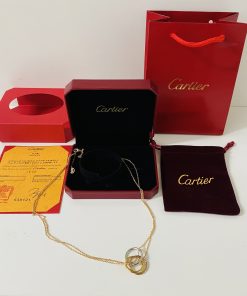 Alternative view of Cartier replica gioiello collier trinity
