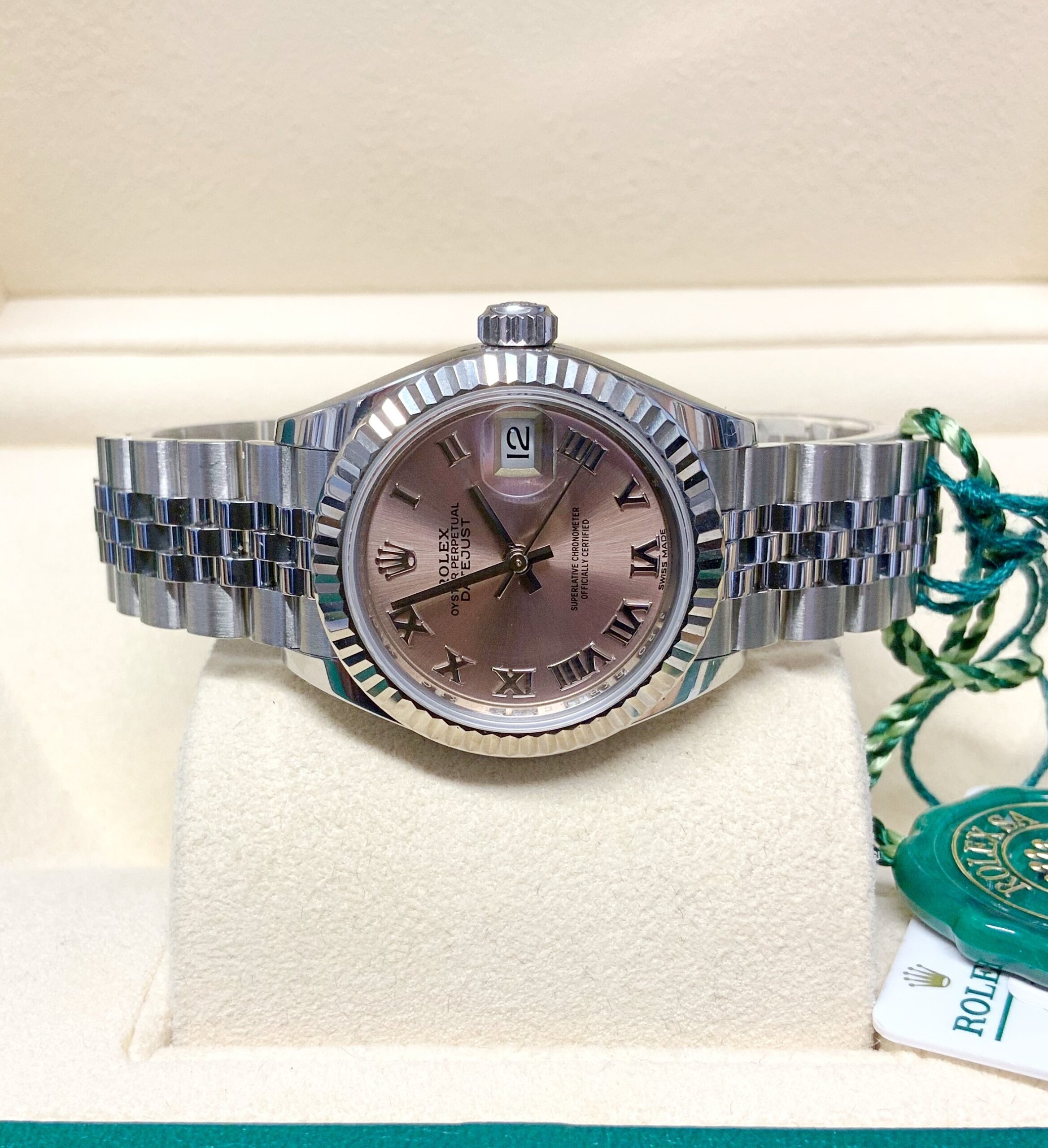 Rolex replica Datejust Lady 279174 31mm Pink Roman Dial - immagine 4