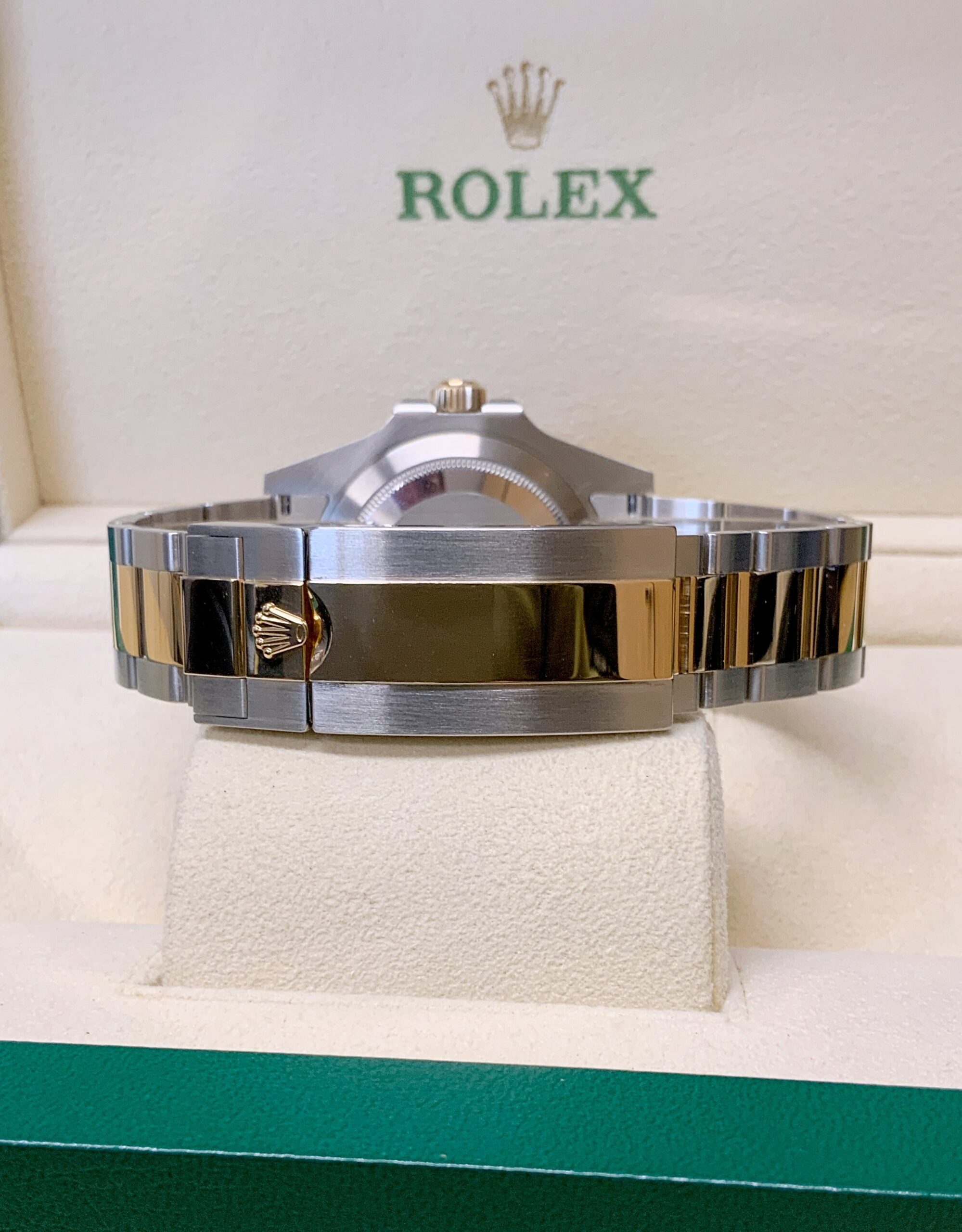Rolex replica Submariner Date black 126613LN Bi-Colour 3235 clone movement - immagine 4