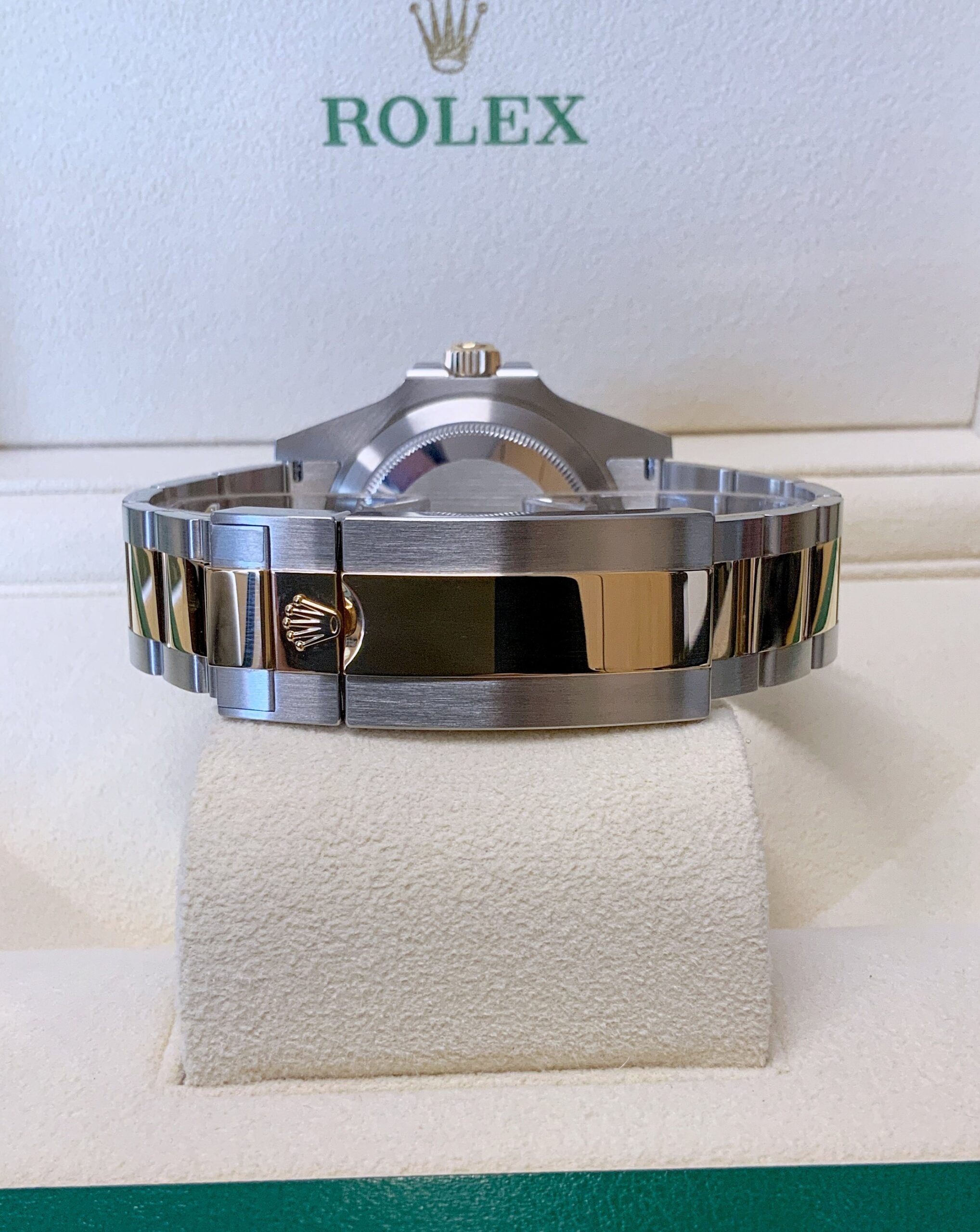 Rolex replica Submariner Date blue 126613LB Bi-Colour 3235 clone movement - immagine 3