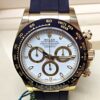 Rolex replica daytona oysterflex 116518LN white dial