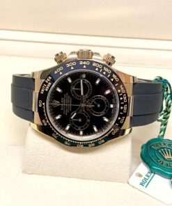 Alternative view of Rolex replica daytona oysterflex 116518LN black dial