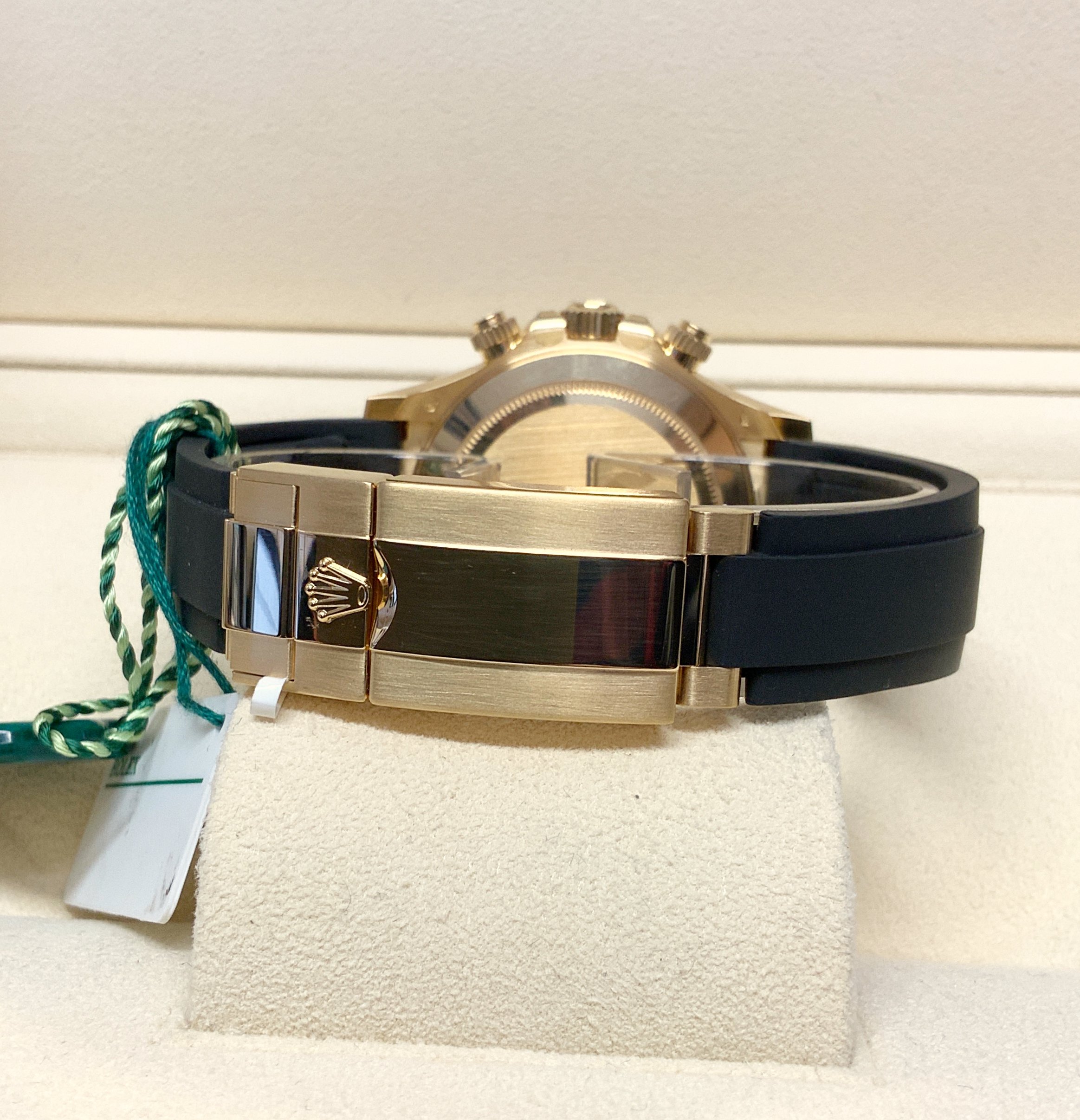 Rolex replica daytona oysterflex 116518LN black dial - immagine 3
