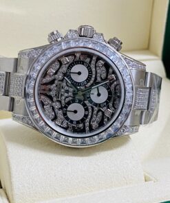 Alternative view of Rolex replica daytona Tiger 116599TBR white gold