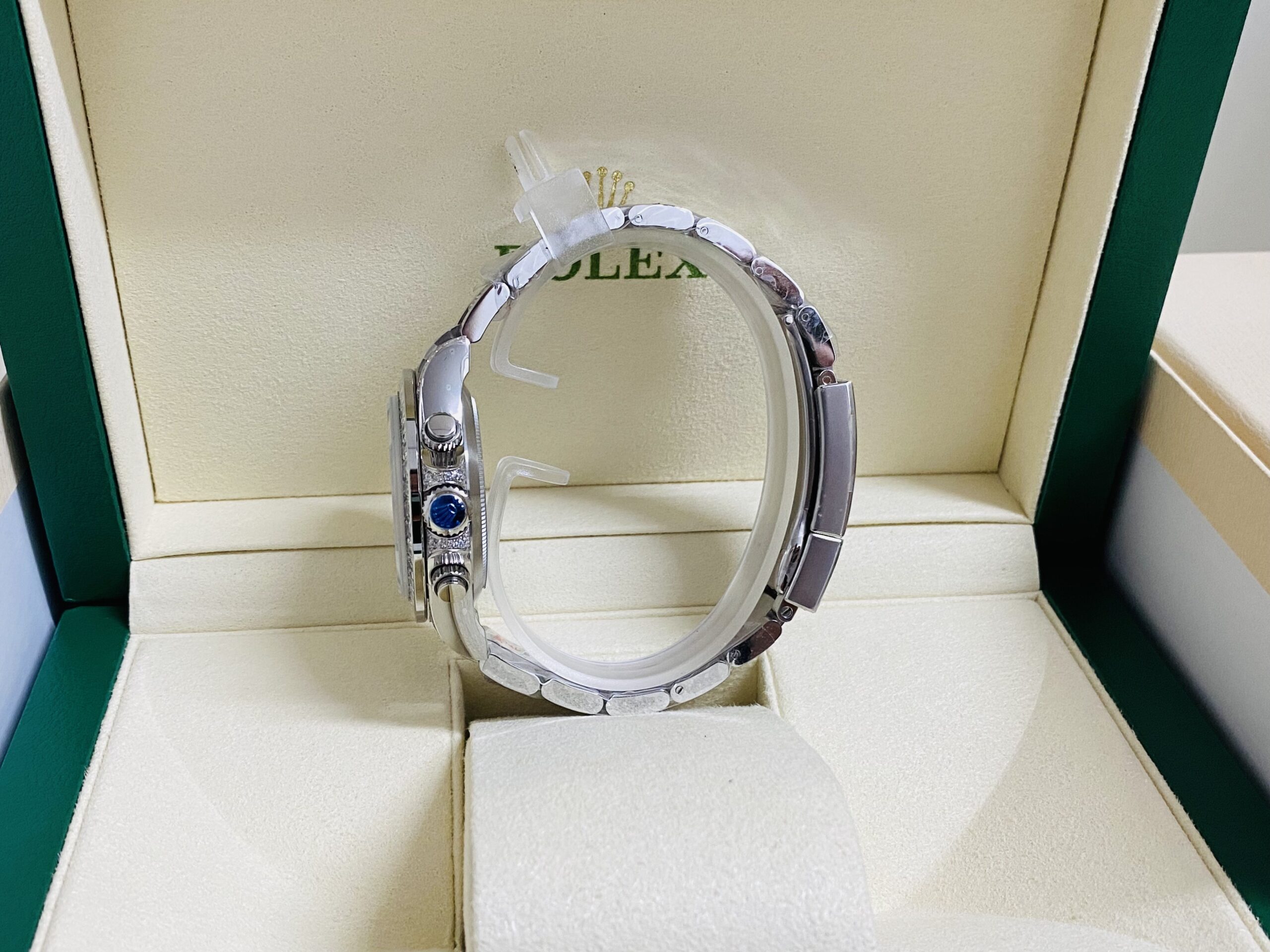 Rolex replica daytona Tiger 116599TBR white gold - immagine 5